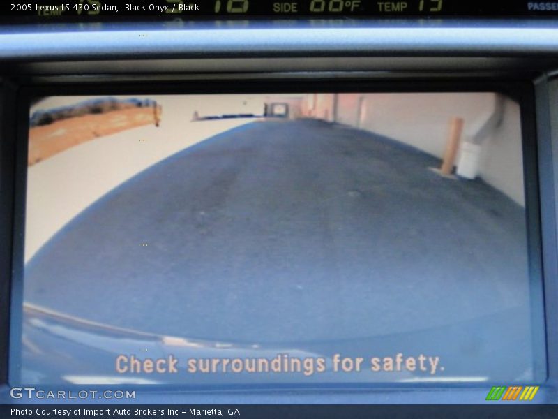 Black Onyx / Black 2005 Lexus LS 430 Sedan