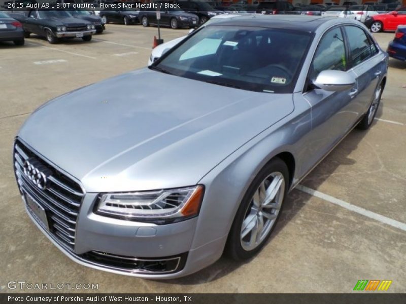 Front 3/4 View of 2015 A8 L 3.0T quattro