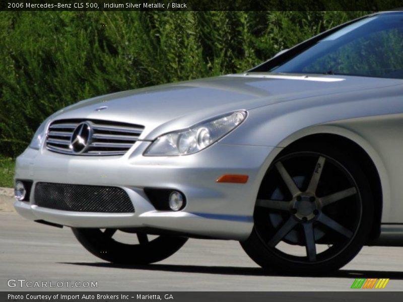 Iridium Silver Metallic / Black 2006 Mercedes-Benz CLS 500