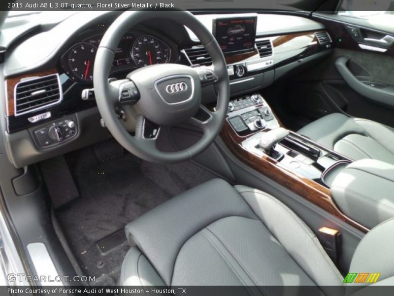  2015 A8 L 3.0T quattro Black Interior