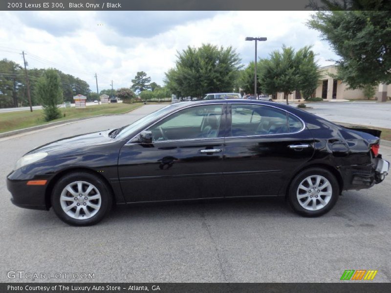 Black Onyx / Black 2003 Lexus ES 300