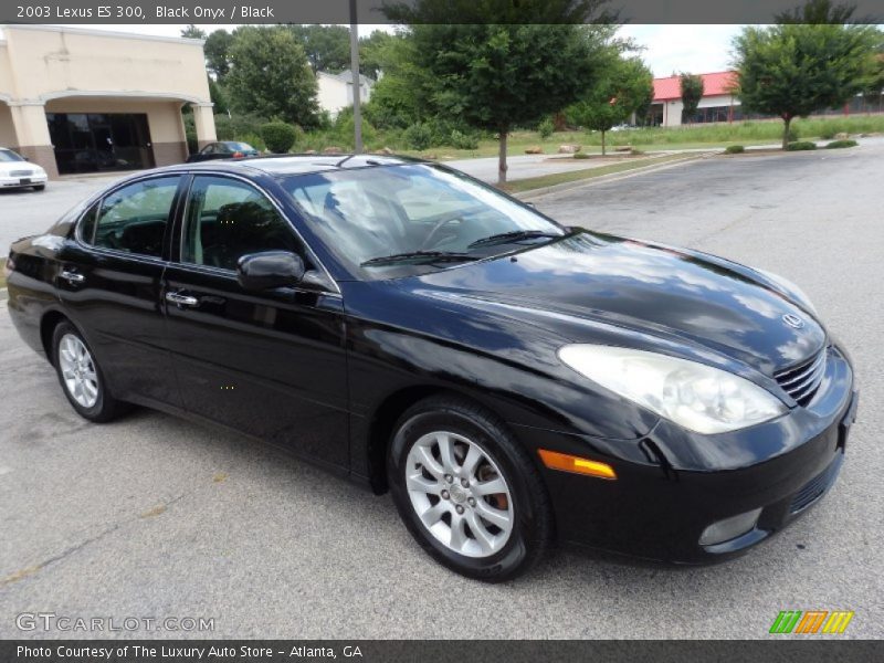 Black Onyx / Black 2003 Lexus ES 300