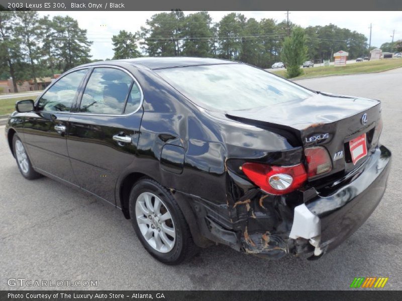 Black Onyx / Black 2003 Lexus ES 300