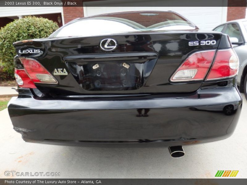 Black Onyx / Black 2003 Lexus ES 300