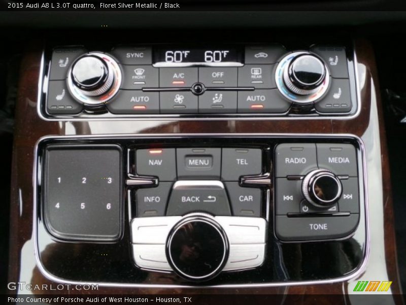Controls of 2015 A8 L 3.0T quattro