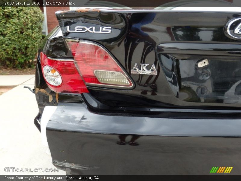 Black Onyx / Black 2003 Lexus ES 300