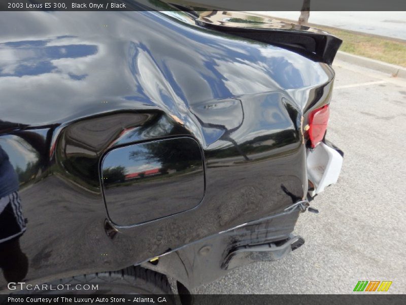 Black Onyx / Black 2003 Lexus ES 300