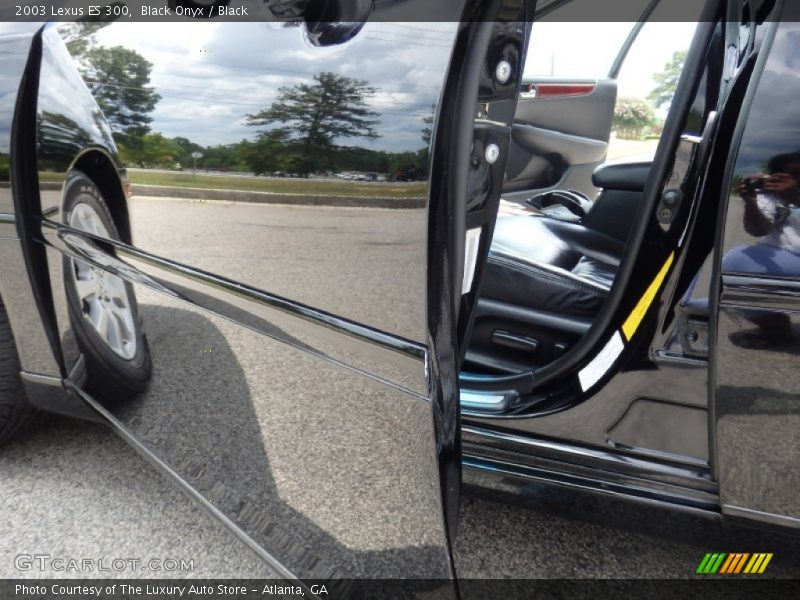 Black Onyx / Black 2003 Lexus ES 300