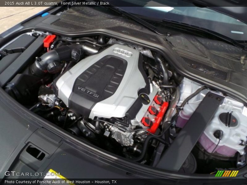  2015 A8 L 3.0T quattro Engine - 3.0 Liter Supercharged FSI DOHC 24-Valve VVT V6