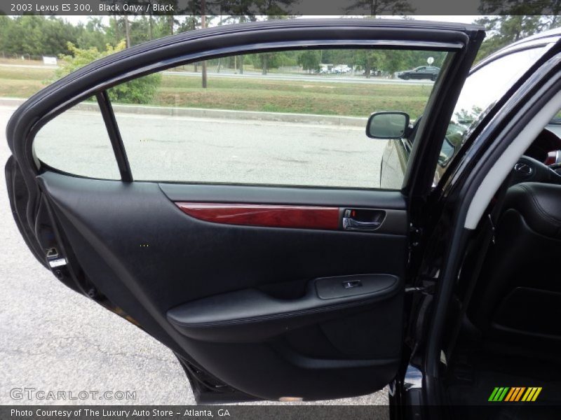 Black Onyx / Black 2003 Lexus ES 300