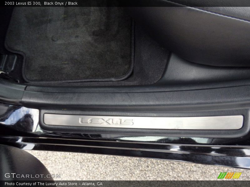 Black Onyx / Black 2003 Lexus ES 300