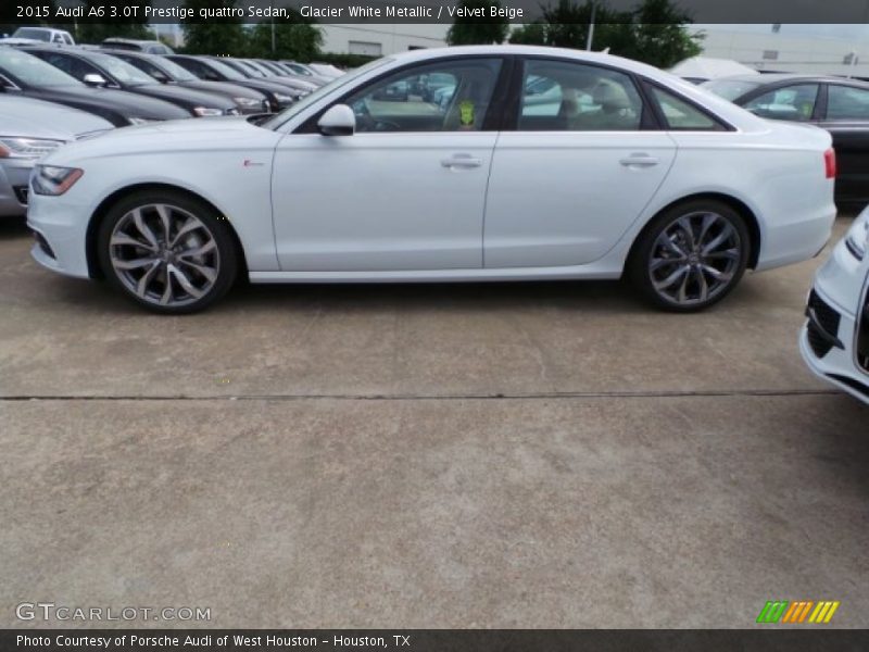  2015 A6 3.0T Prestige quattro Sedan Glacier White Metallic