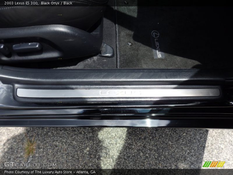 Black Onyx / Black 2003 Lexus ES 300