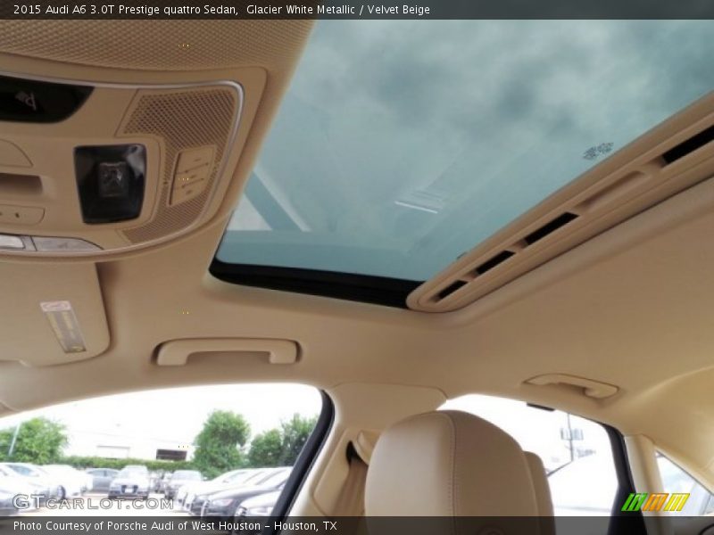 Sunroof of 2015 A6 3.0T Prestige quattro Sedan