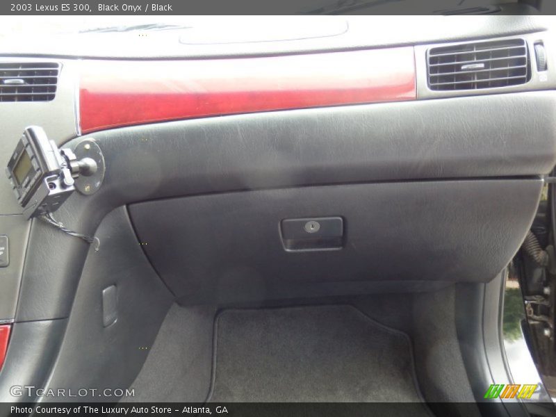 Black Onyx / Black 2003 Lexus ES 300
