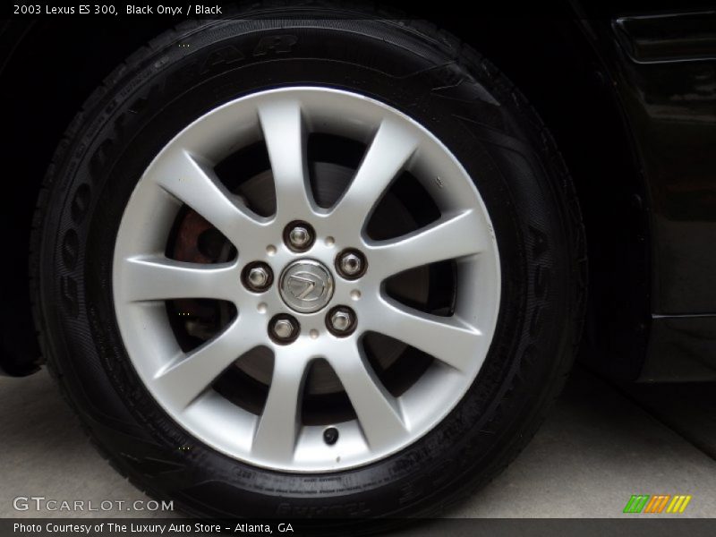 Black Onyx / Black 2003 Lexus ES 300