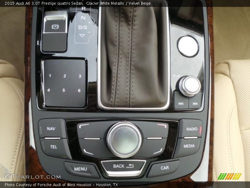 Controls of 2015 A6 3.0T Prestige quattro Sedan