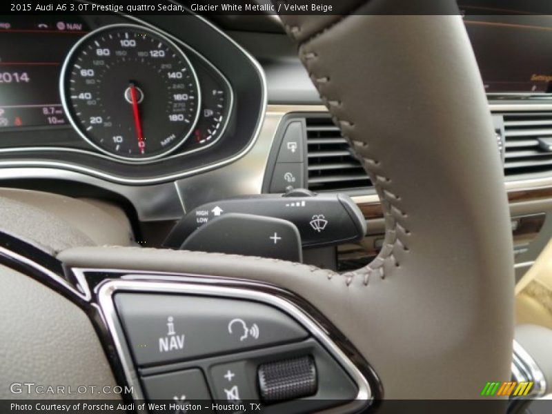 Controls of 2015 A6 3.0T Prestige quattro Sedan