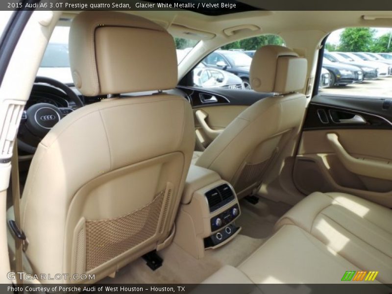 Rear Seat of 2015 A6 3.0T Prestige quattro Sedan