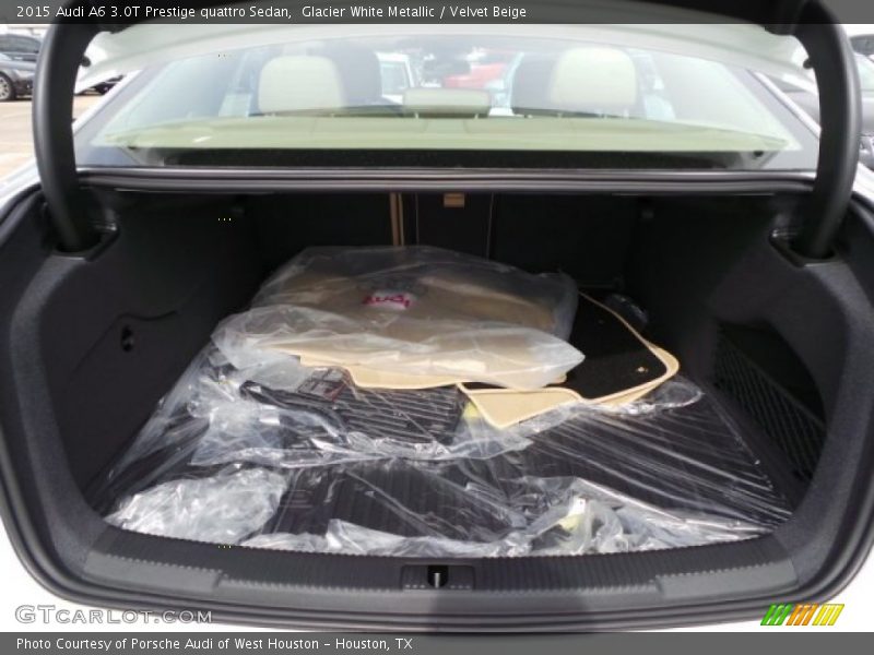  2015 A6 3.0T Prestige quattro Sedan Trunk