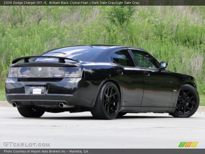 Brilliant Black Crystal Pearl / Dark Slate Gray/Light Slate Gray 2006 Dodge Charger SRT-8