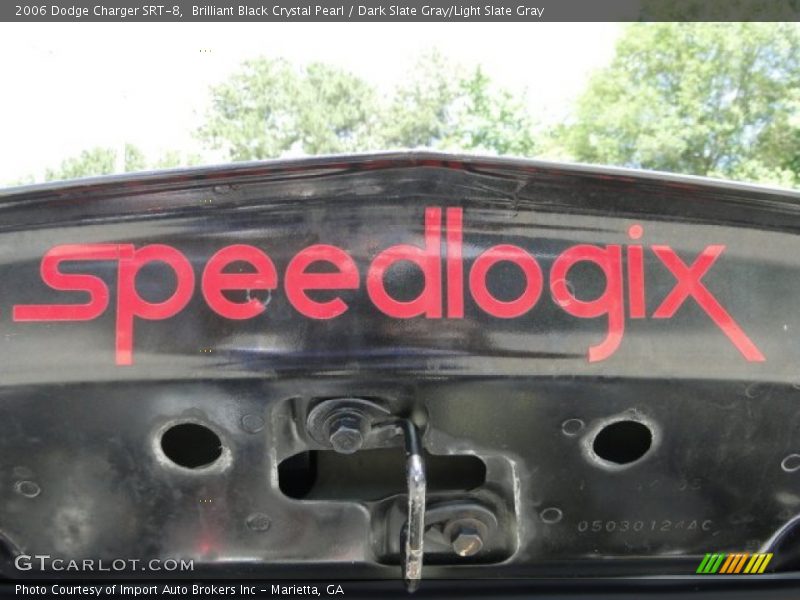Brilliant Black Crystal Pearl / Dark Slate Gray/Light Slate Gray 2006 Dodge Charger SRT-8