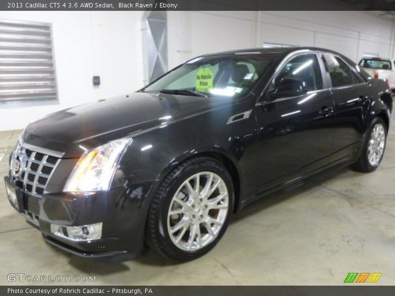 Black Raven / Ebony 2013 Cadillac CTS 4 3.6 AWD Sedan
