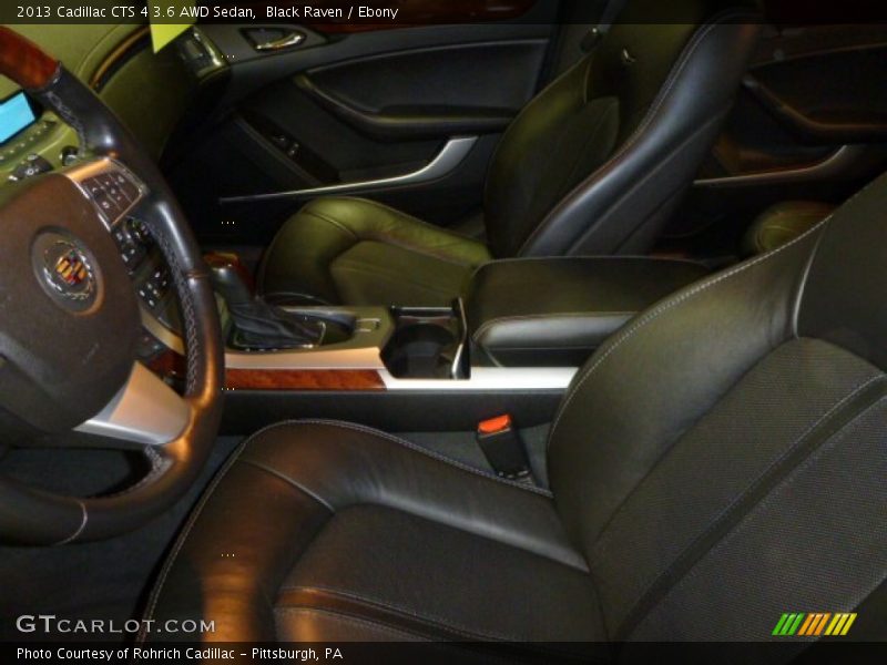 Black Raven / Ebony 2013 Cadillac CTS 4 3.6 AWD Sedan