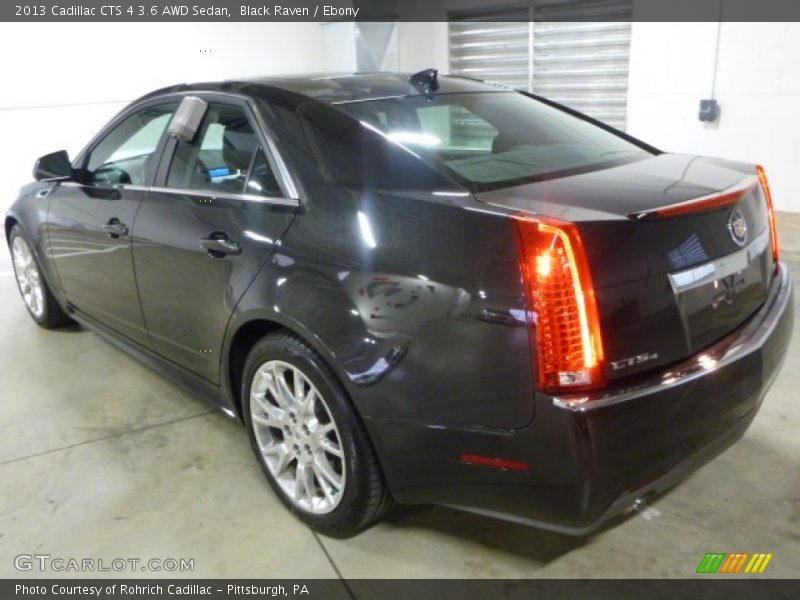 Black Raven / Ebony 2013 Cadillac CTS 4 3.6 AWD Sedan
