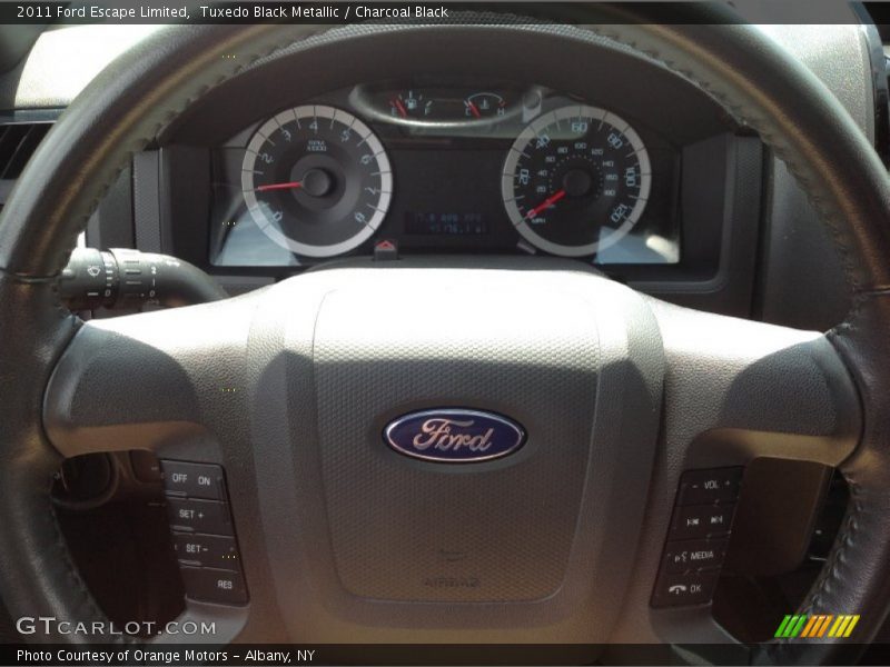 Tuxedo Black Metallic / Charcoal Black 2011 Ford Escape Limited