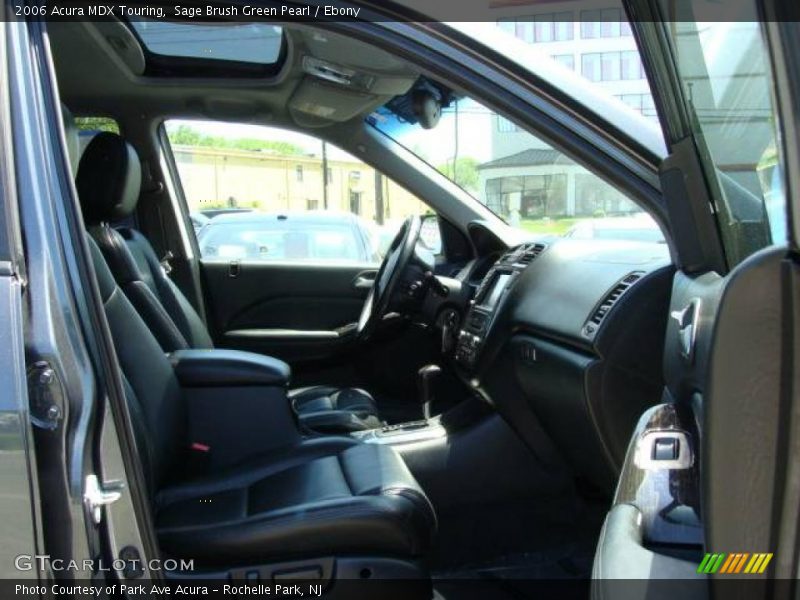 Sage Brush Green Pearl / Ebony 2006 Acura MDX Touring