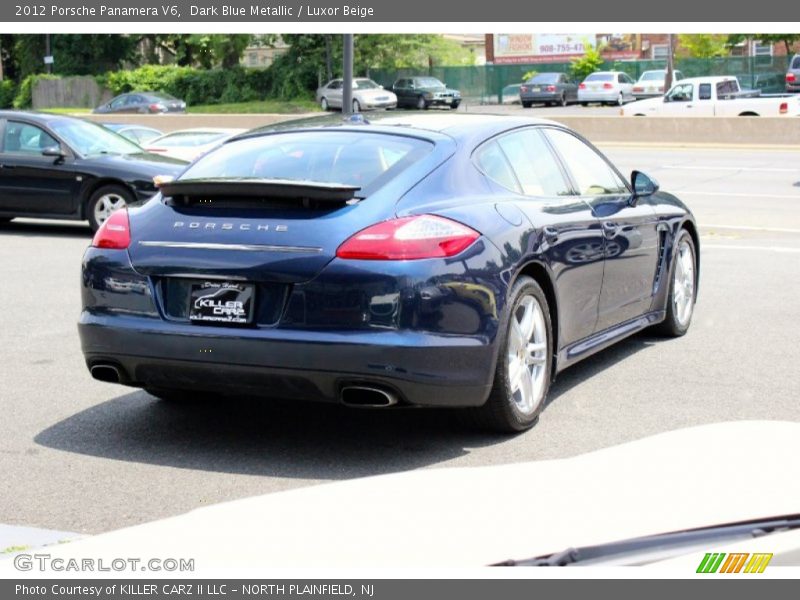 Dark Blue Metallic / Luxor Beige 2012 Porsche Panamera V6