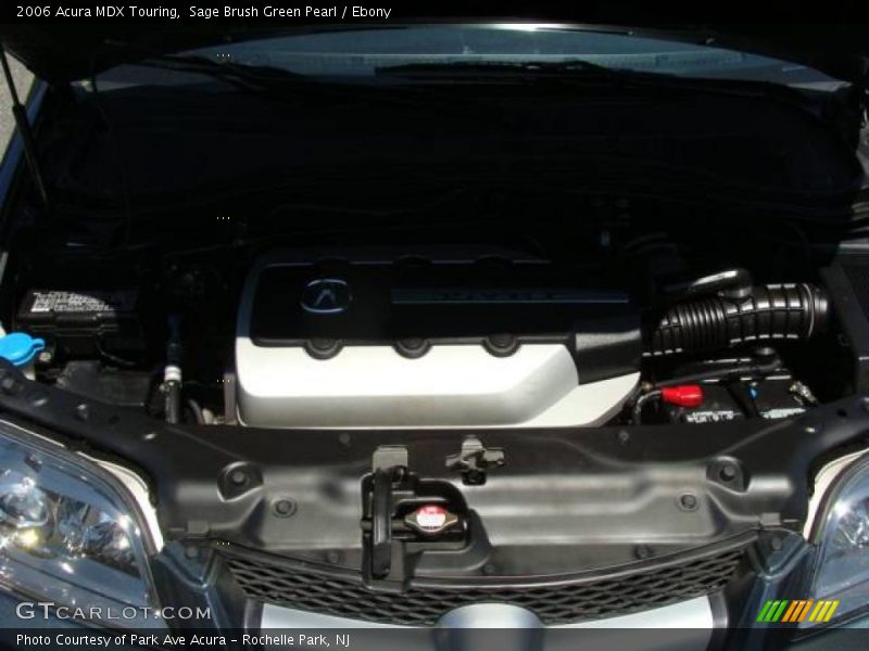 Sage Brush Green Pearl / Ebony 2006 Acura MDX Touring