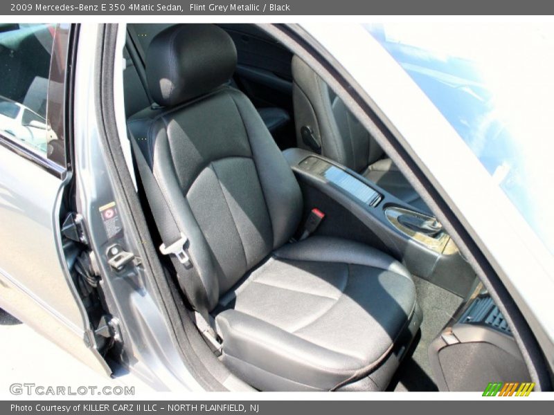 Front Seat of 2009 E 350 4Matic Sedan