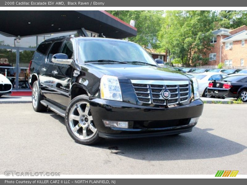 Black Raven / Ebony 2008 Cadillac Escalade ESV AWD