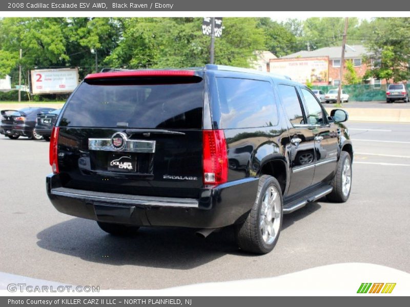 Black Raven / Ebony 2008 Cadillac Escalade ESV AWD