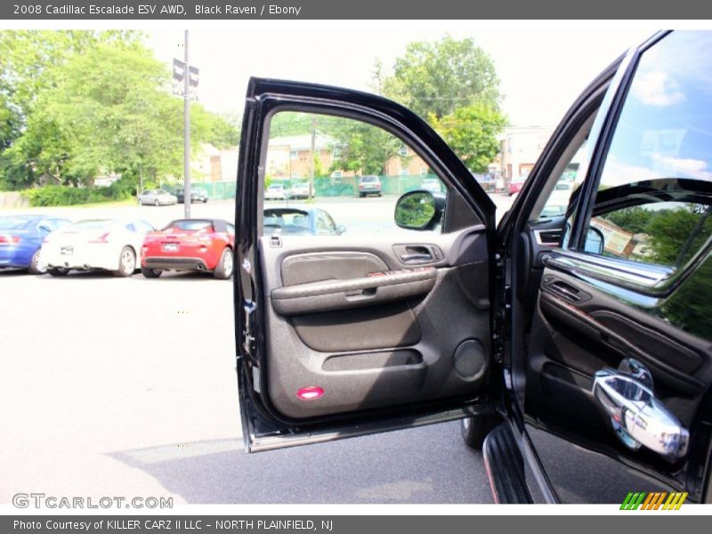 Black Raven / Ebony 2008 Cadillac Escalade ESV AWD