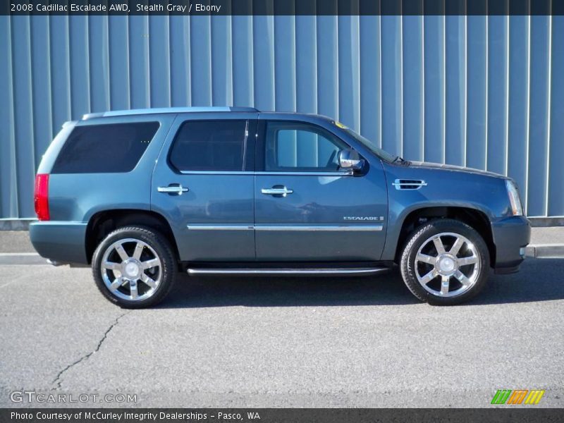 Stealth Gray / Ebony 2008 Cadillac Escalade AWD