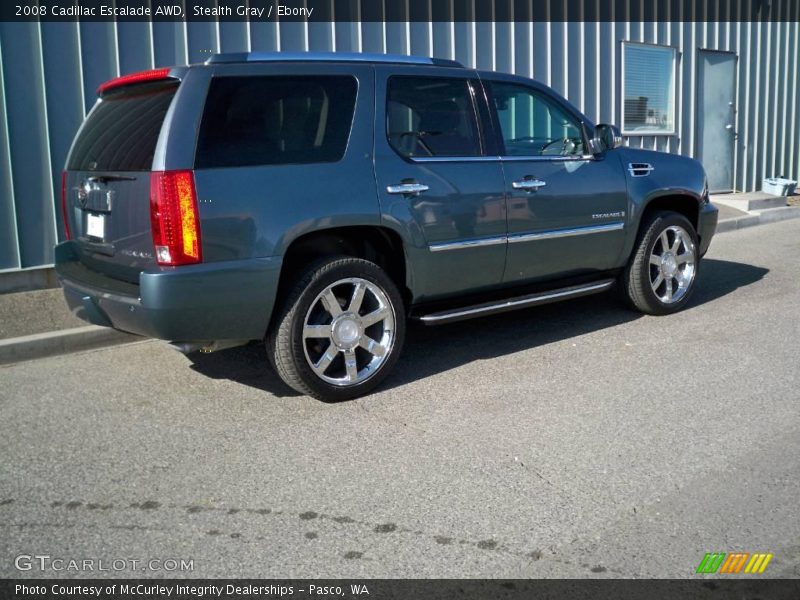 Stealth Gray / Ebony 2008 Cadillac Escalade AWD
