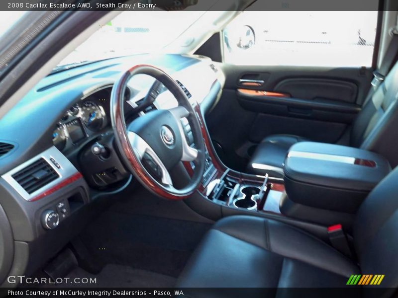 Stealth Gray / Ebony 2008 Cadillac Escalade AWD