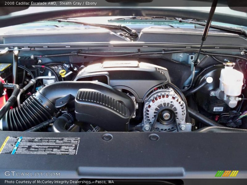 Stealth Gray / Ebony 2008 Cadillac Escalade AWD