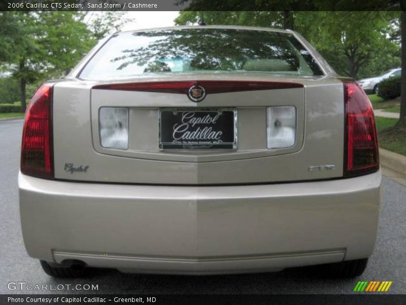 Sand Storm / Cashmere 2006 Cadillac CTS Sedan
