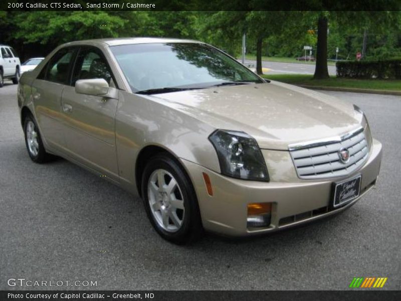 Sand Storm / Cashmere 2006 Cadillac CTS Sedan