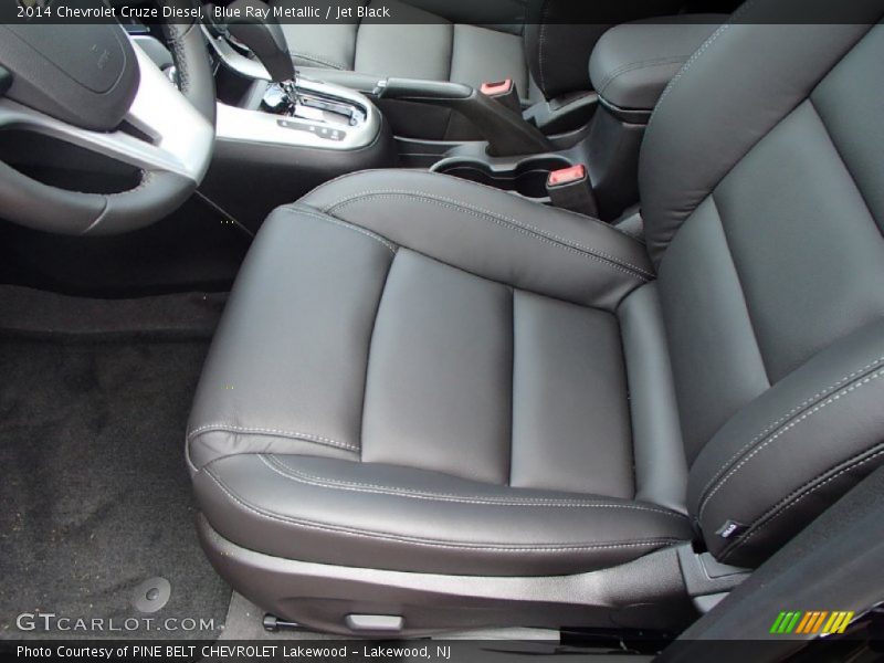 Blue Ray Metallic / Jet Black 2014 Chevrolet Cruze Diesel
