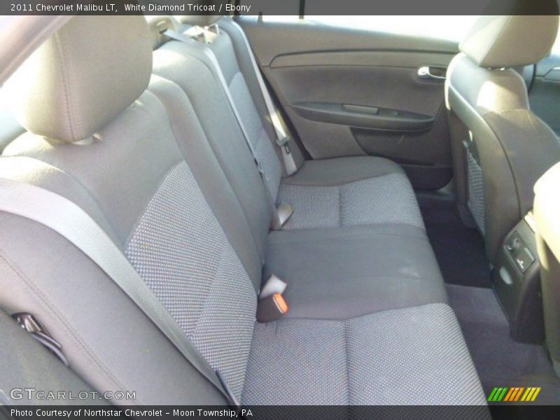 White Diamond Tricoat / Ebony 2011 Chevrolet Malibu LT