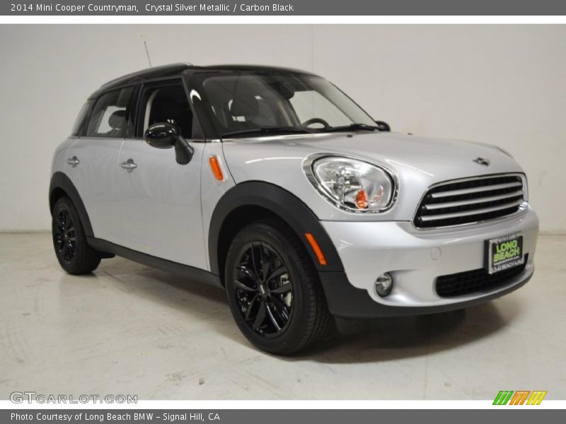 Crystal Silver Metallic / Carbon Black 2014 Mini Cooper Countryman