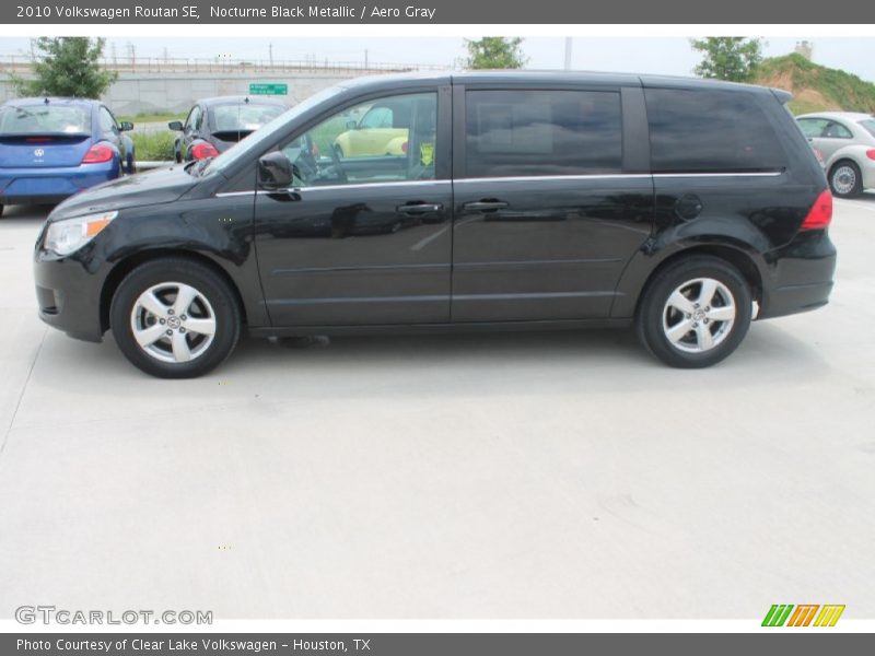 Nocturne Black Metallic / Aero Gray 2010 Volkswagen Routan SE