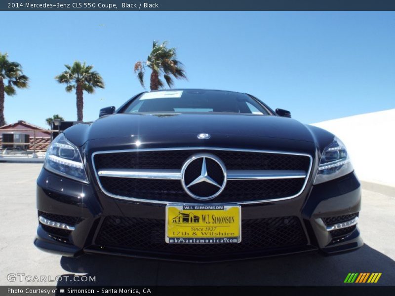 Black / Black 2014 Mercedes-Benz CLS 550 Coupe