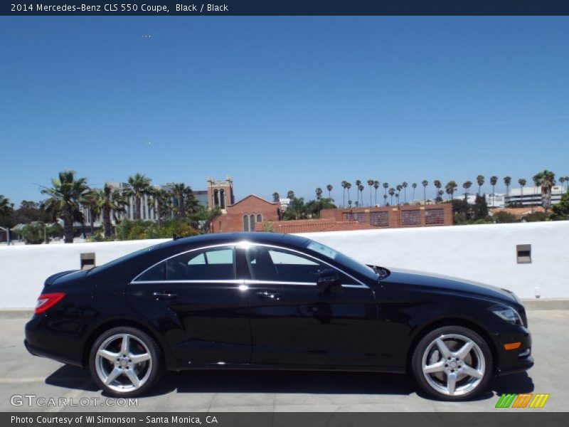 Black / Black 2014 Mercedes-Benz CLS 550 Coupe