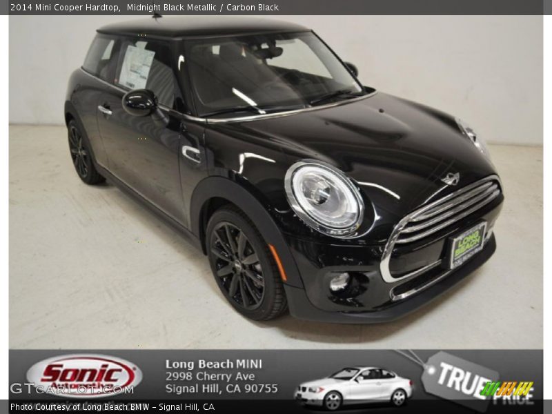 Midnight Black Metallic / Carbon Black 2014 Mini Cooper Hardtop